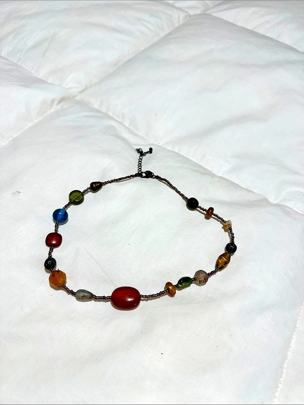 Lia Sophia Multicolor Beaded Necklace